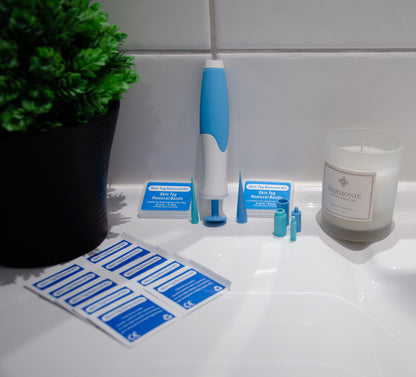 TagClear™ – Schmerzfreie Hautlappenentfernung