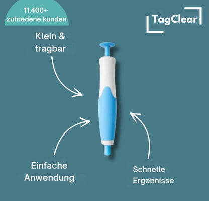TagClear™ – Schmerzfreie Hautlappenentfernung